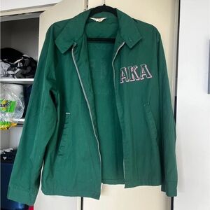Green AKA Zip-Up Jacket